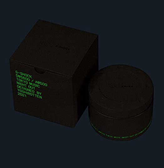 Японские наручные часы Casio G-SHOCK AW-500MNT-1A с хронографом