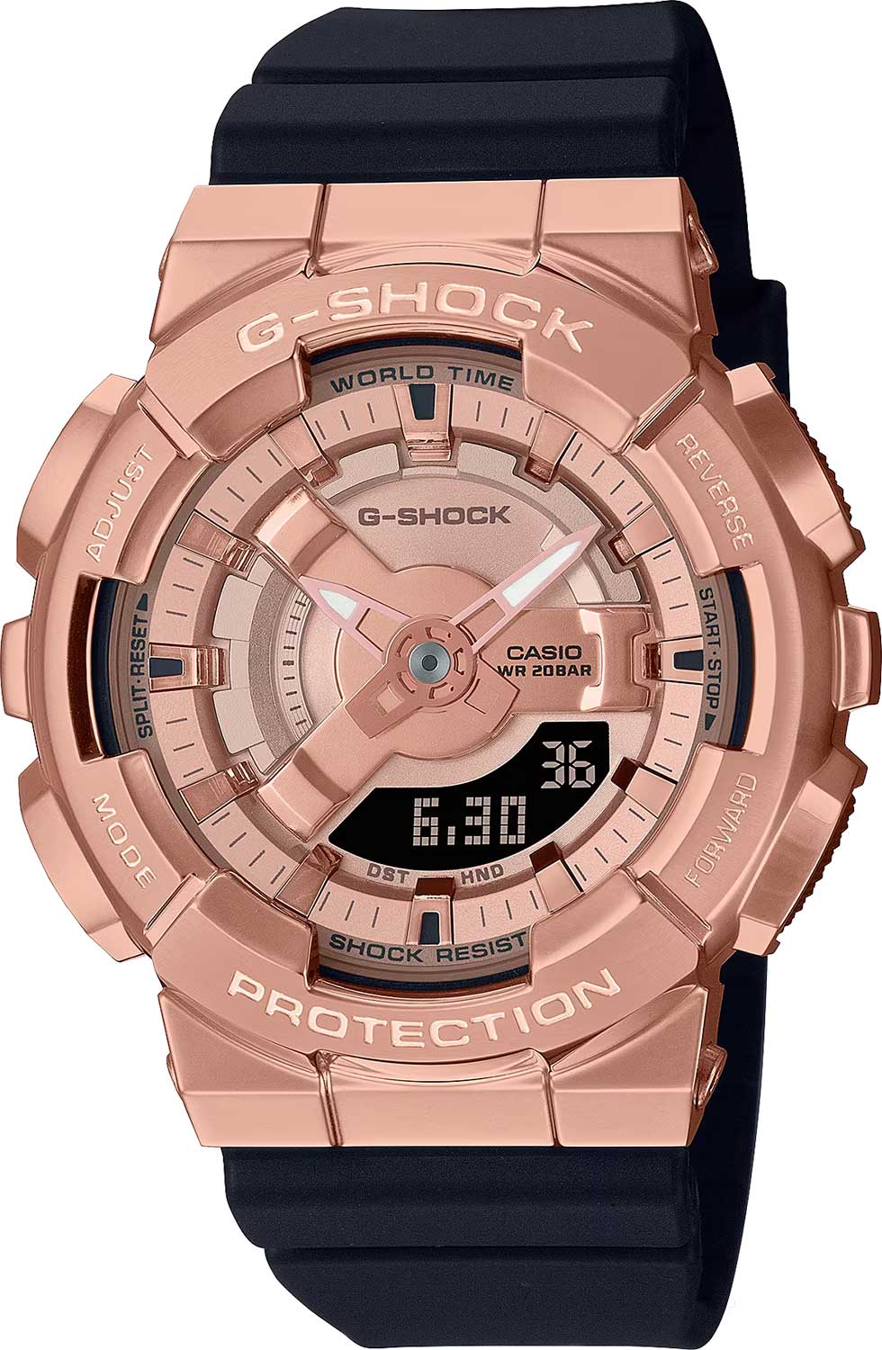 Японские наручные часы Casio G-SHOCK GM-S110PG-1A с хронографом