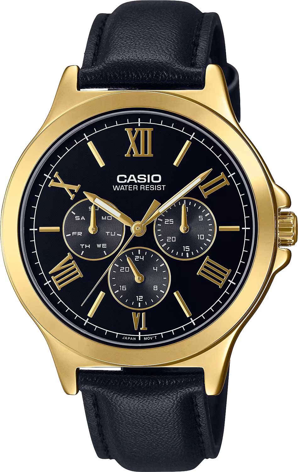 Японские наручные часы Casio Collection MTP-V300GL-1A