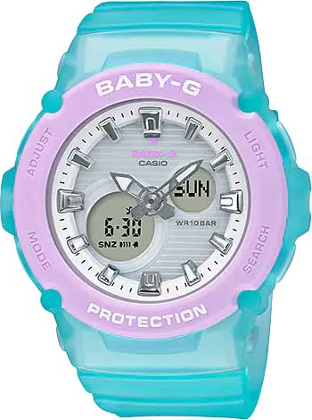 Японские наручные часы Casio Baby-G BGA-270-2A с хронографом