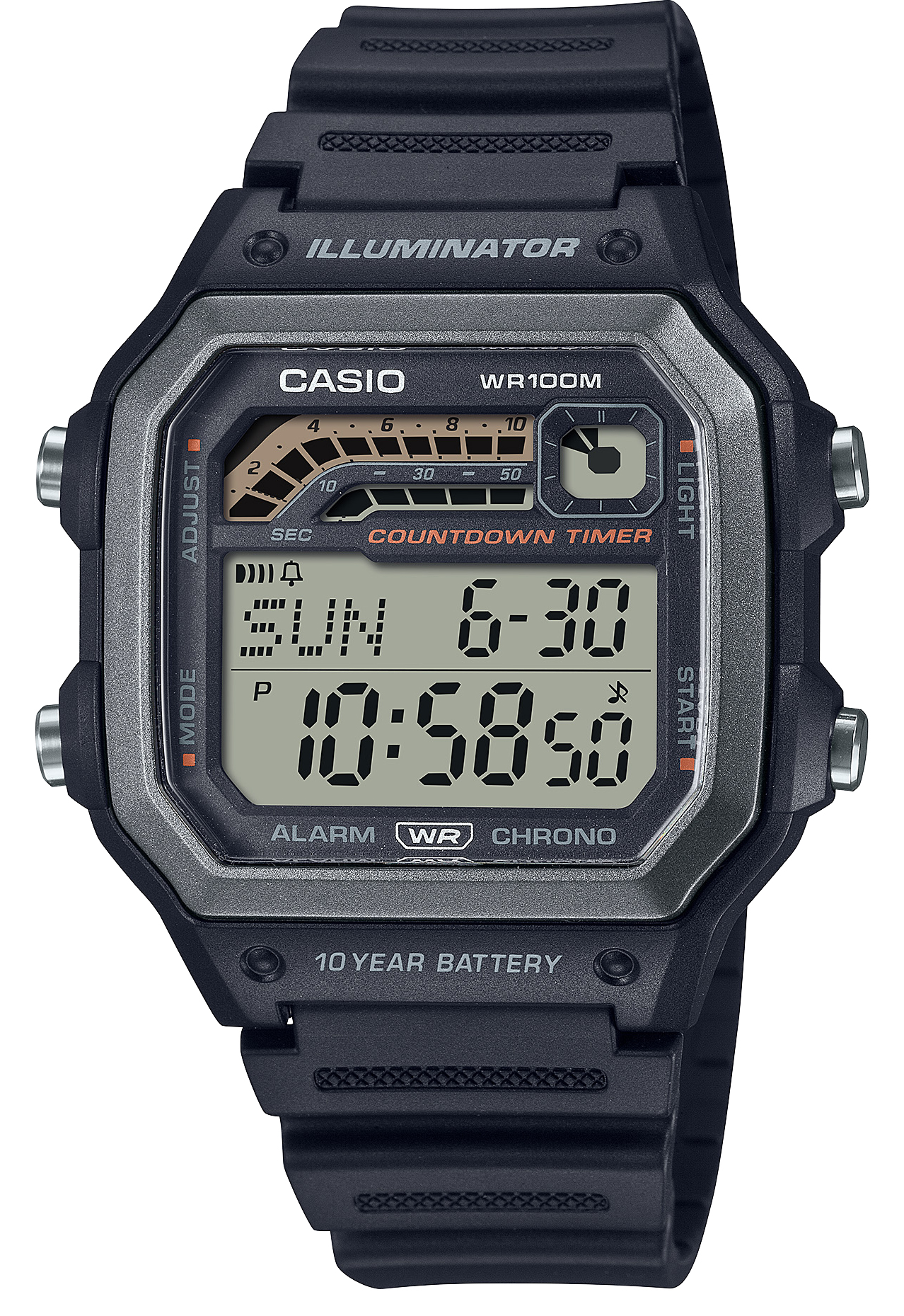 Японские наручные часы CASIO CASIO COLLECTION WS-1600H-1A
