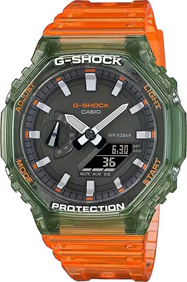 Японские наручные часы Casio G-SHOCK GA-2100HC-4A с хронографом