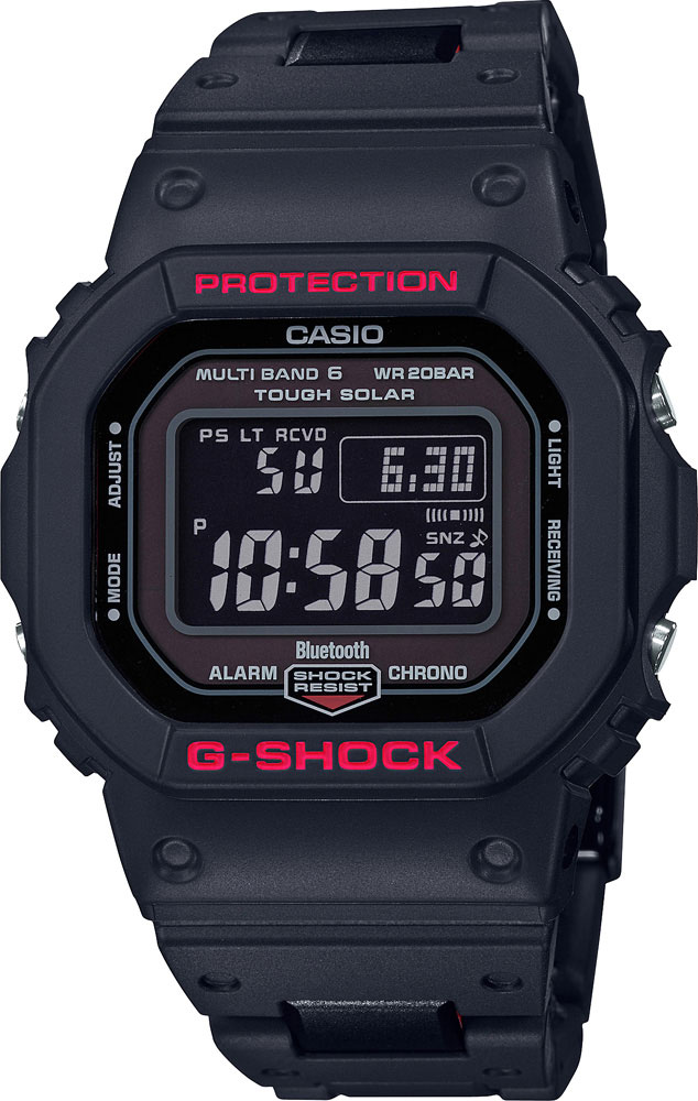 Японские наручные часы Casio G-SHOCK GW-B5600HR-1ER с хронографом
