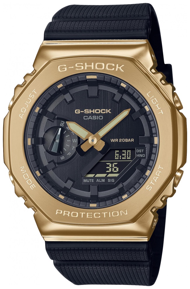 Японские наручные часы CASIO G-SHOCK GM-2100G-1A9