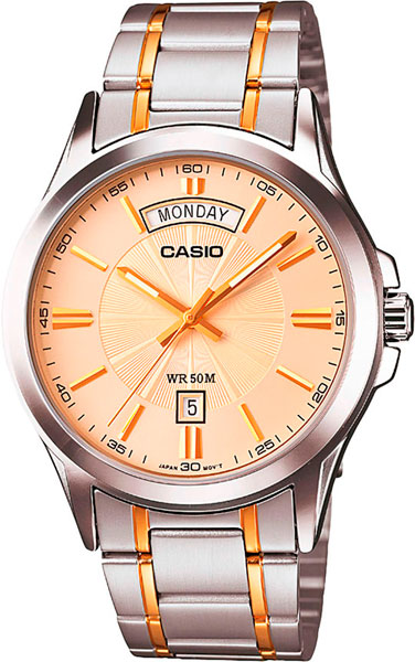 Японские наручные часы Casio Collection MTP-1381G-9A