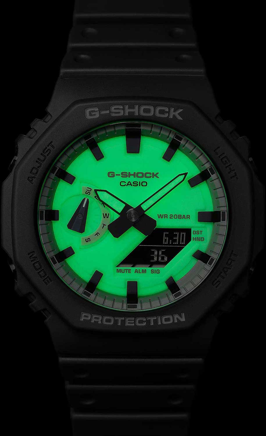 Японские наручные часы CASIO G-SHOCK GA-2100HD-8A