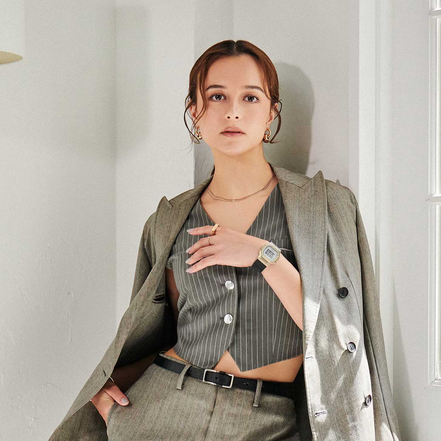 Японские наручные часы CASIO G-SHOCK GM-S5600BC-1