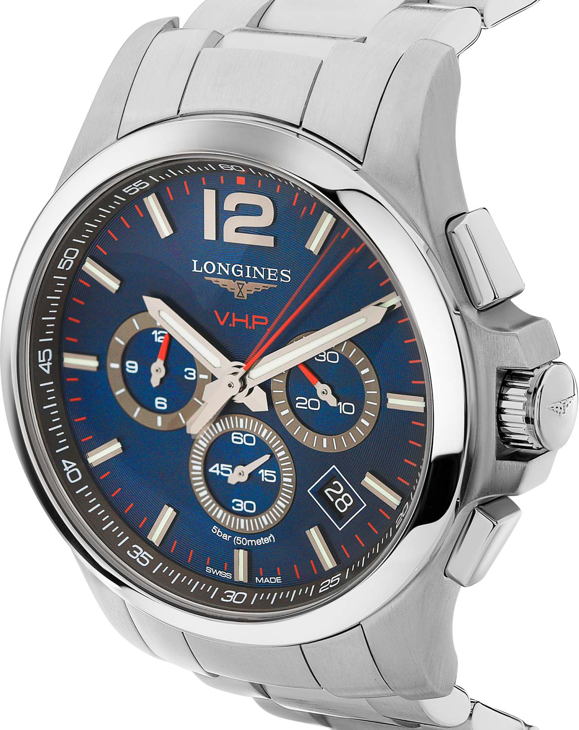 Швейцарские наручные часы Longines L3.727.4.96.6 с хронографом