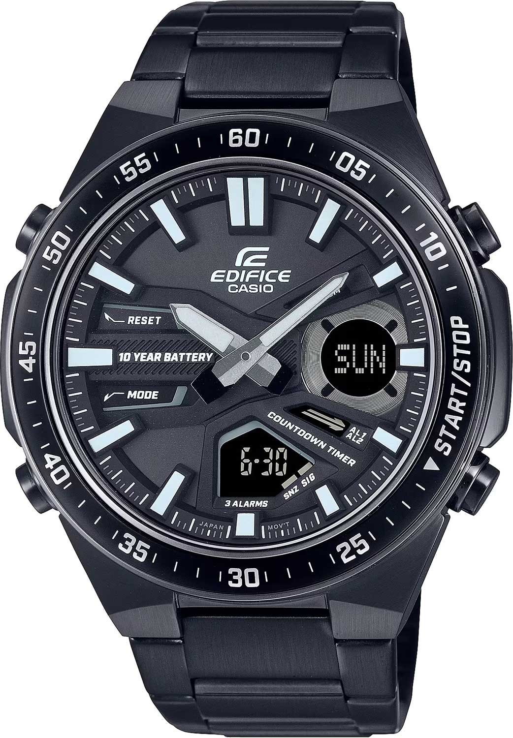 Японские наручные часы Casio Edifice EFV-C110DC-1A с хронографом