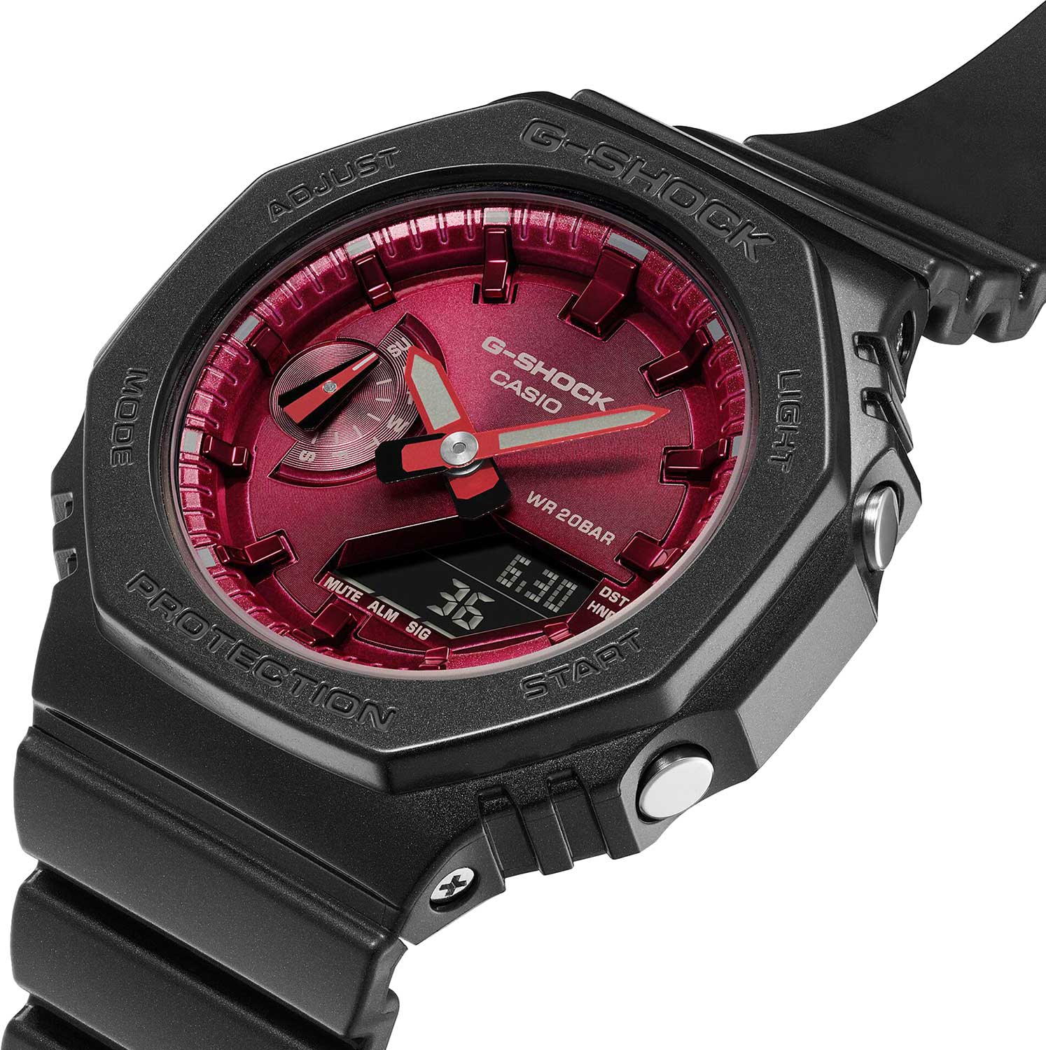 Японские наручные часы CASIO G-SHOCK GMA-S2100RB-1A