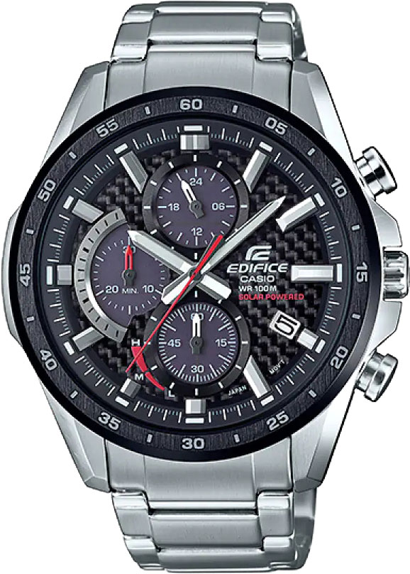 Японские наручные часы Casio Edifice EQS-900DB-1A с хронографом