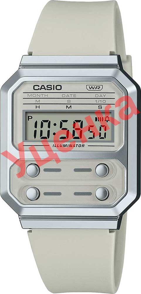 Японские наручные часы Casio Vintage A100WEF-8A с хронографом