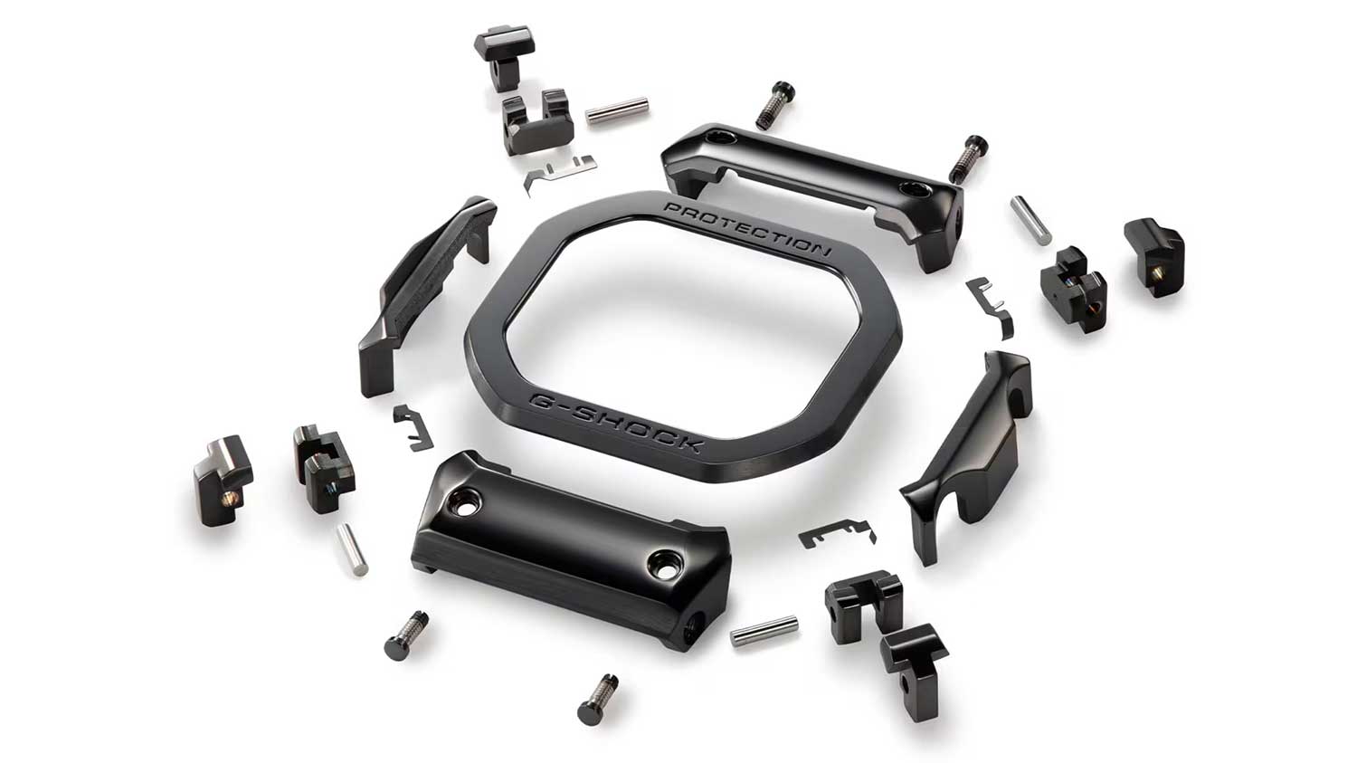 Японские титановые наручные часы Casio G-SHOCK MRG-B5000BA-1 с хронографом