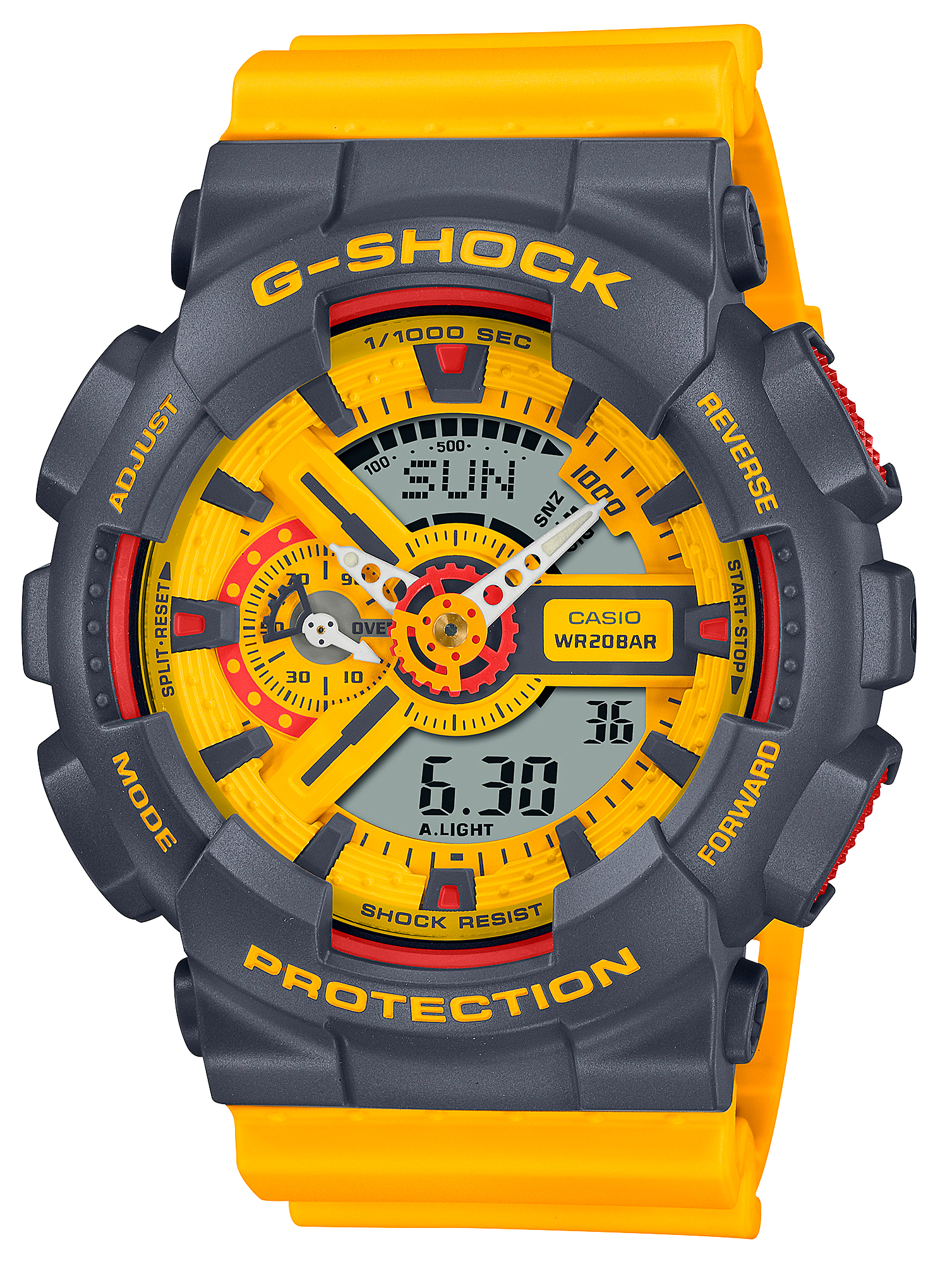 Японские наручные часы CASIO G-SHOCK GA-110Y-9A