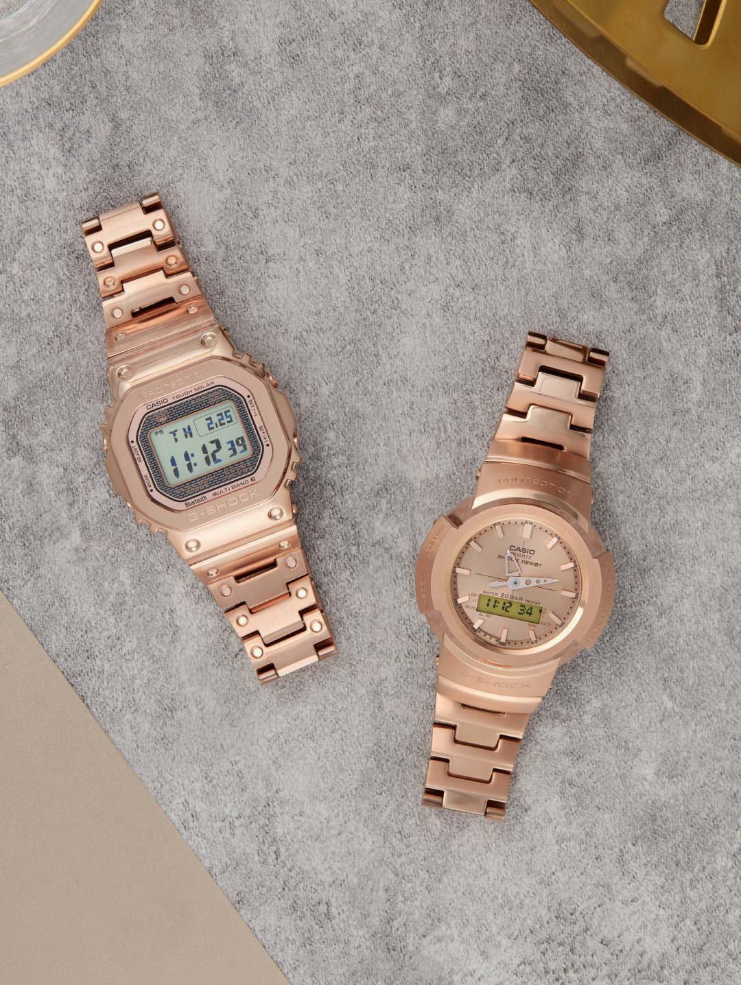 Японские наручные часы Casio G-SHOCK GMW-B5000GD-4ER с хронографом