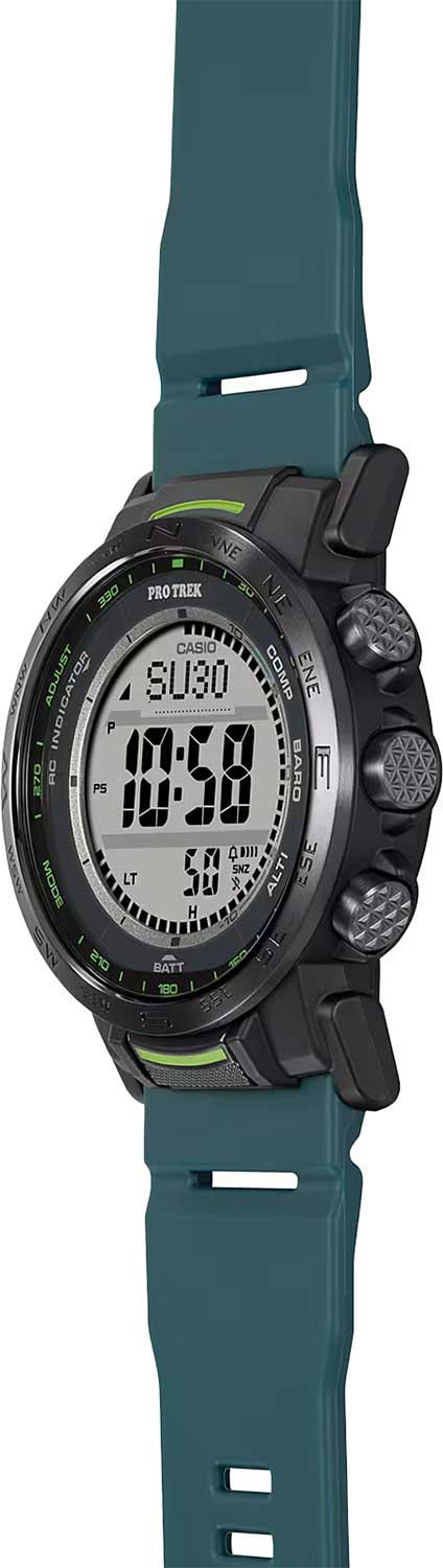 Японские наручные часы Casio Pro Trek PRW-35Y-3 с хронографом