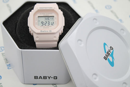 Японские наручные часы Casio Baby-G BGD-560-4E с хронографом