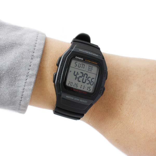 Японские наручные часы Casio Collection W-96H-1B