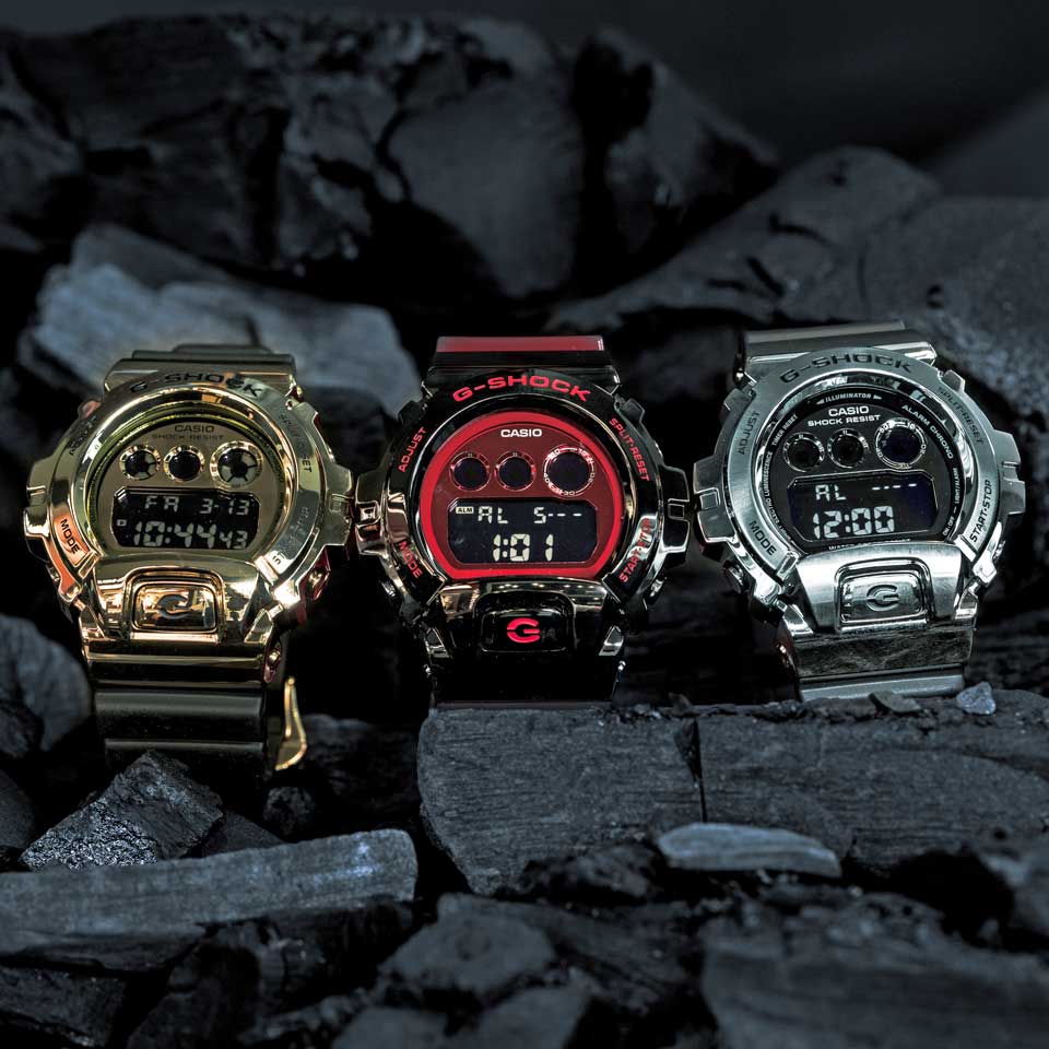 Японские наручные часы CASIO G-SHOCK GM-6900B-4ER