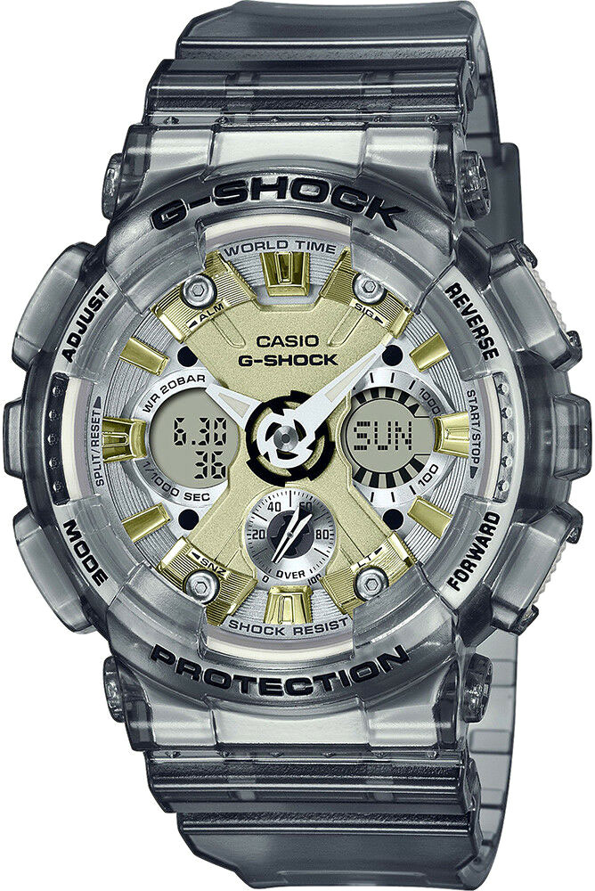 Японские наручные часы Casio G-SHOCK GMA-S120GS-8AER с хронографом