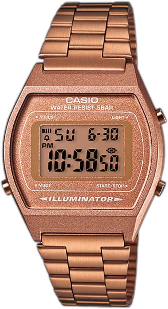 Японские наручные часы Casio Vintage B640WC-5A с хронографом