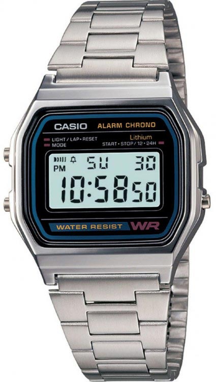 Японские наручные часы Casio Vintage A-158WA-1