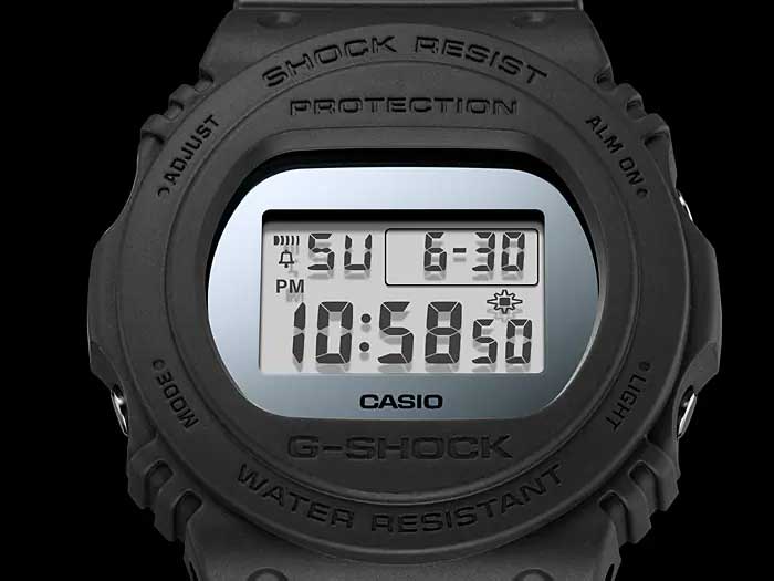 Японские наручные часы Casio G-SHOCK DW-5700BBMA-1 с хронографом