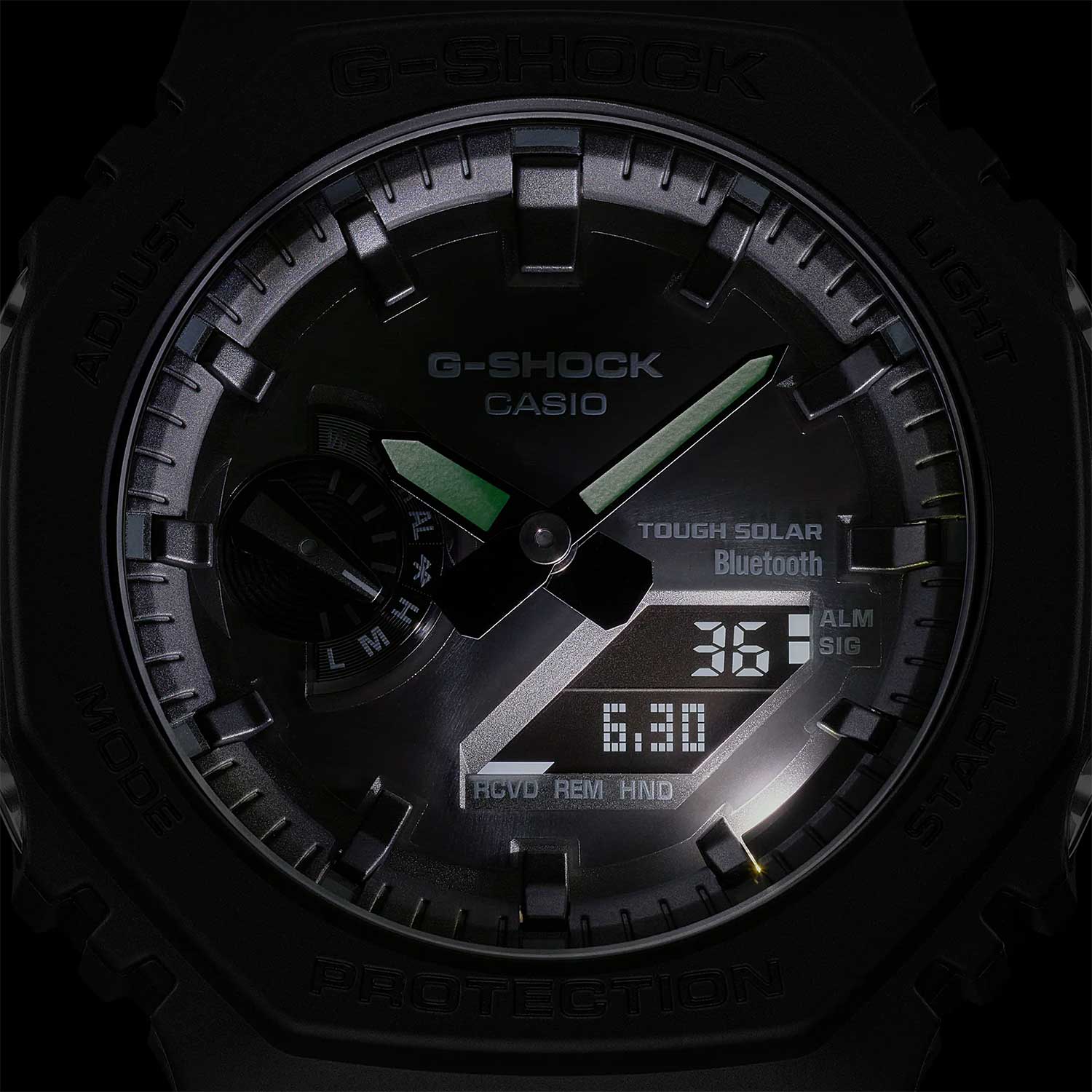 Японские наручные часы Casio G-SHOCK GA-B2100-1A1ER с хронографом