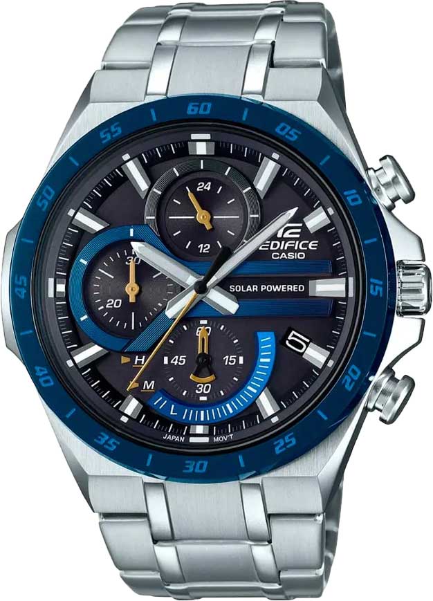 Японские наручные часы Casio Edifice EQS-920DB-2A с хронографом