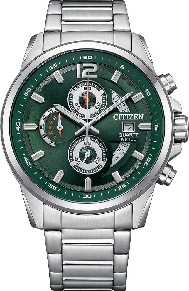 Японские наручные часы Citizen AN3690-56X с хронографом