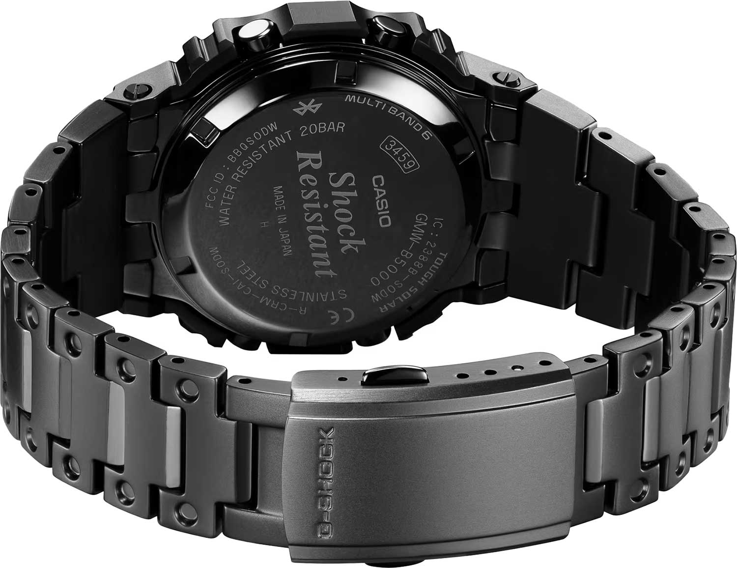Японские наручные часы Casio G-SHOCK GMW-B5000MB-1E с хронографом