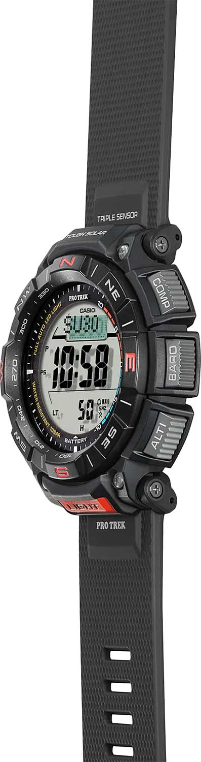 Японские наручные часы Casio Pro Trek PRG-340-1E с хронографом