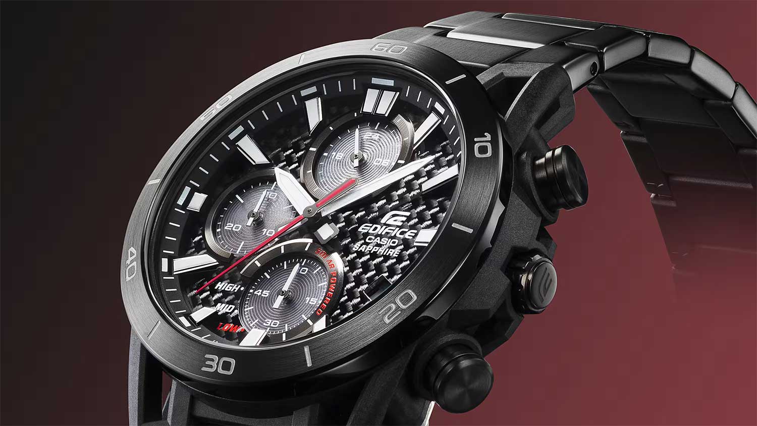 Японские наручные часы Casio Edifice EFS-S640DC-1A с хронографом