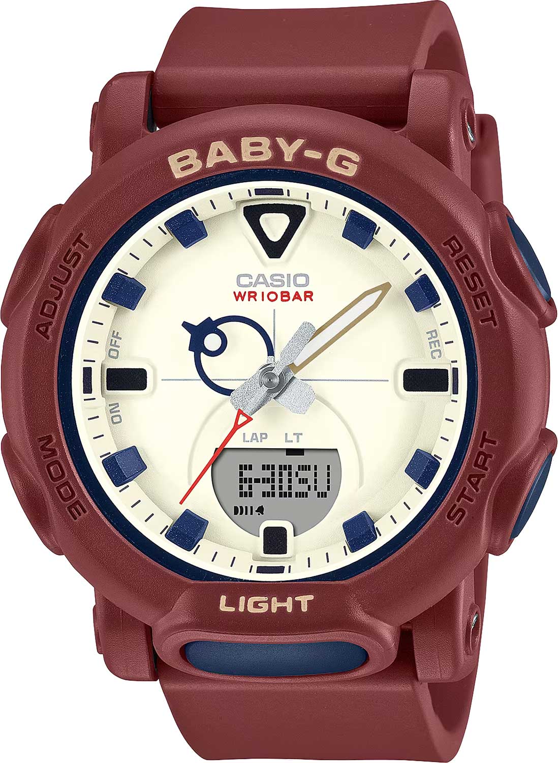 Японские наручные часы Casio Baby-G BGA-310RP-4A с хронографом