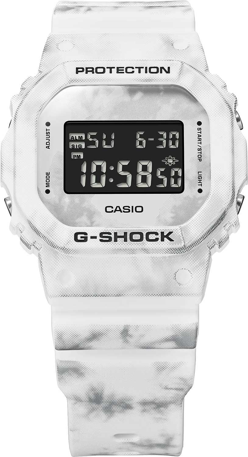 Японские наручные часы Casio G-SHOCK DW-5600GC-7ER с хронографом