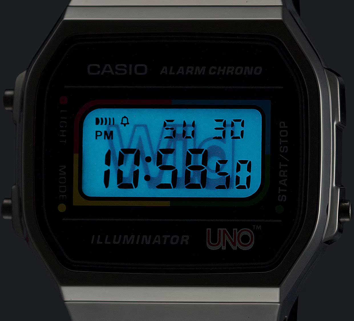 Японские наручные часы Casio Vintage A168WEUC-1A с хронографом