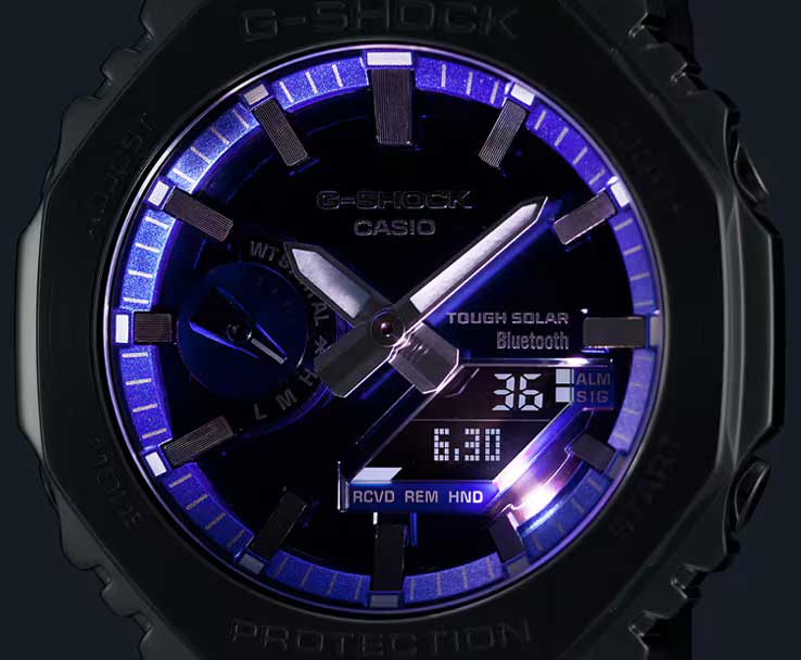 Японские наручные часы Casio G-SHOCK GM-B2100AD-2A с хронографом