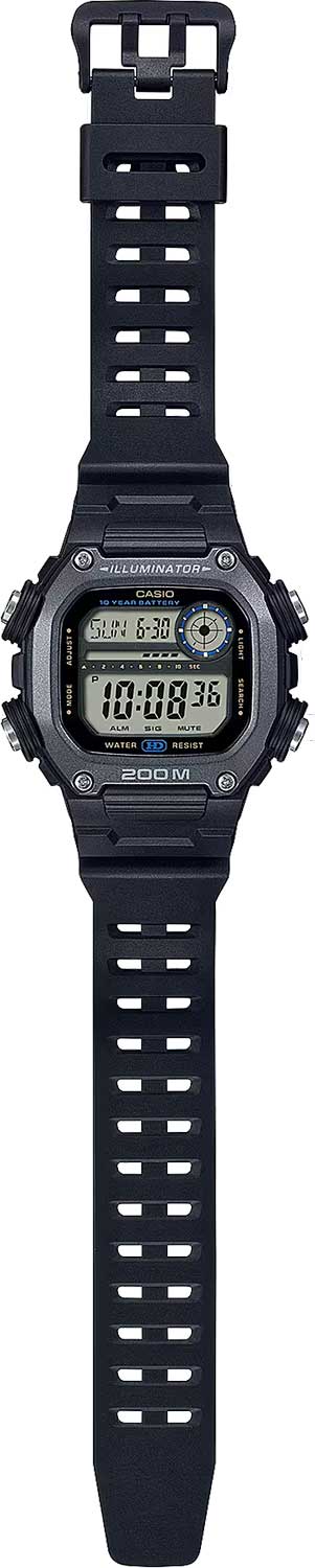 Японские наручные часы Casio Collection DW-291HX-1A с хронографом