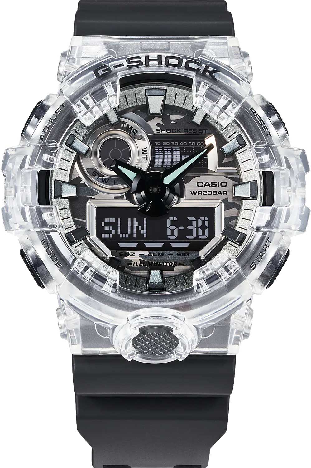 Японские наручные часы CASIO G-SHOCK GA-700SKC-1A
