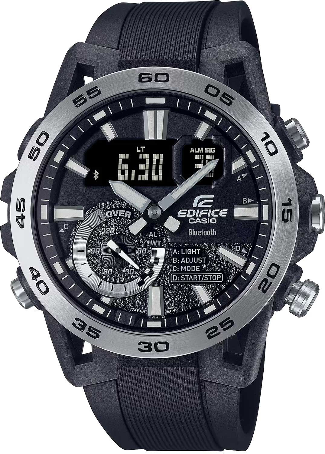 Японские наручные часы Casio Edifice ECB-40P-1A с хронографом