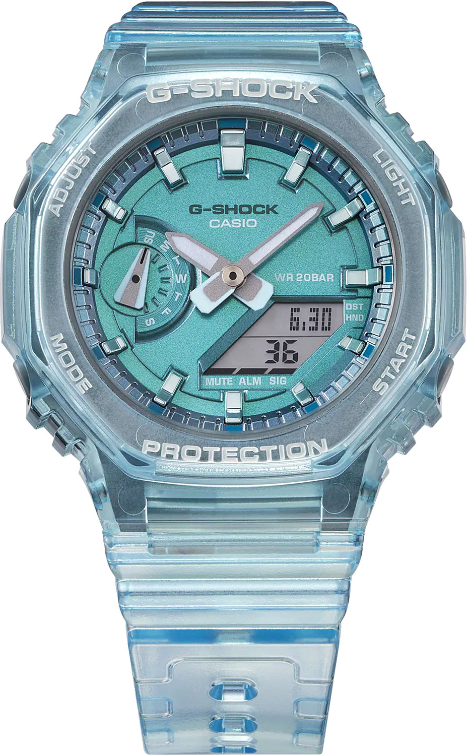 Японские наручные часы Casio G-SHOCK GMA-S2100SK-2AER с хронографом