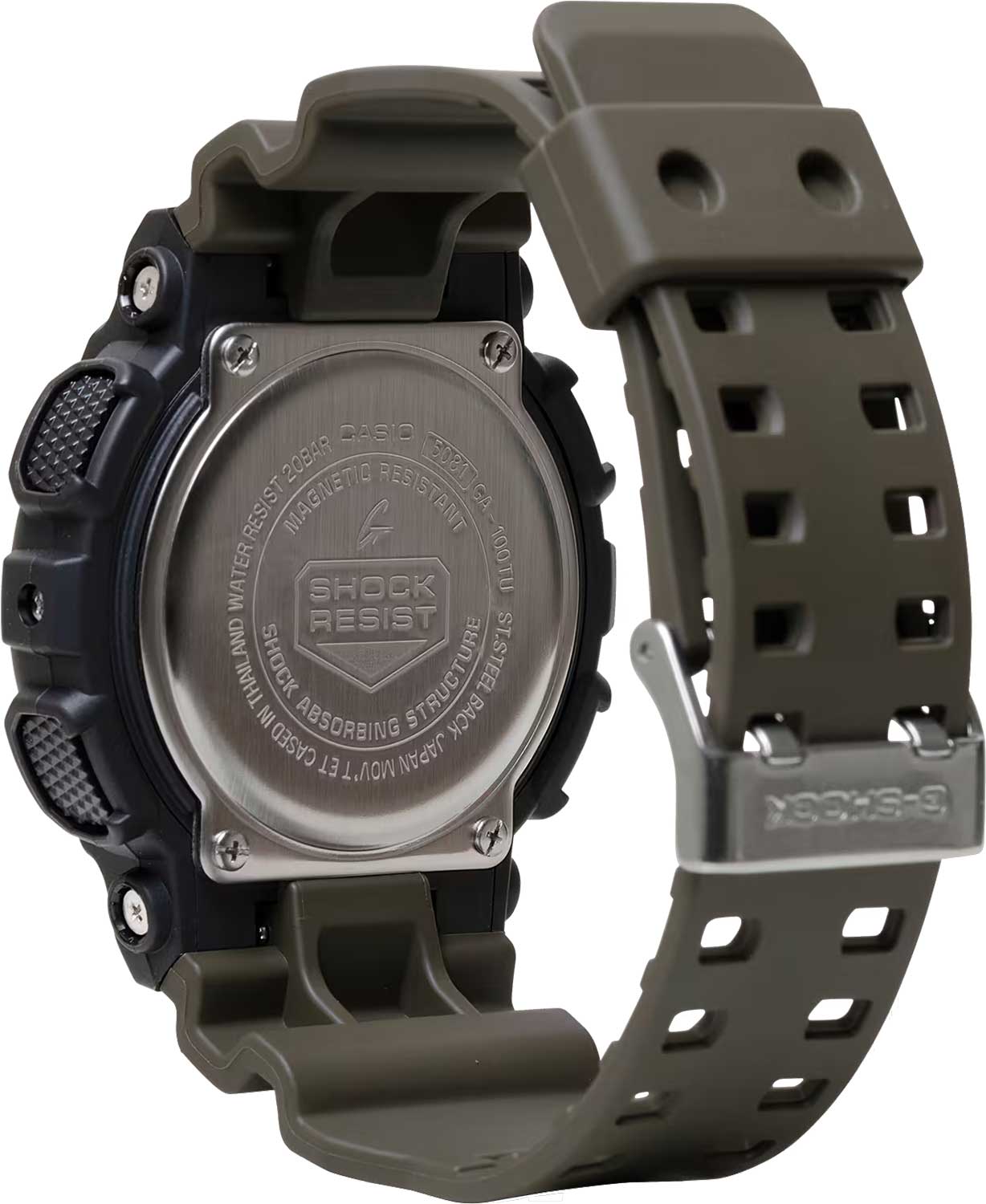 Японские наручные часы CASIO G-SHOCK GA-100TU-1A3