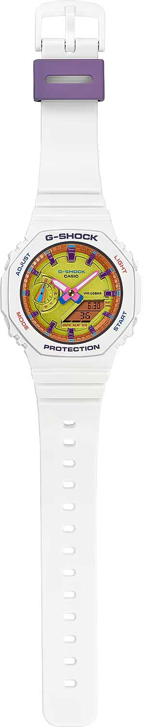 Японские наручные часы Casio G-SHOCK GMA-S2100BS-7A с хронографом