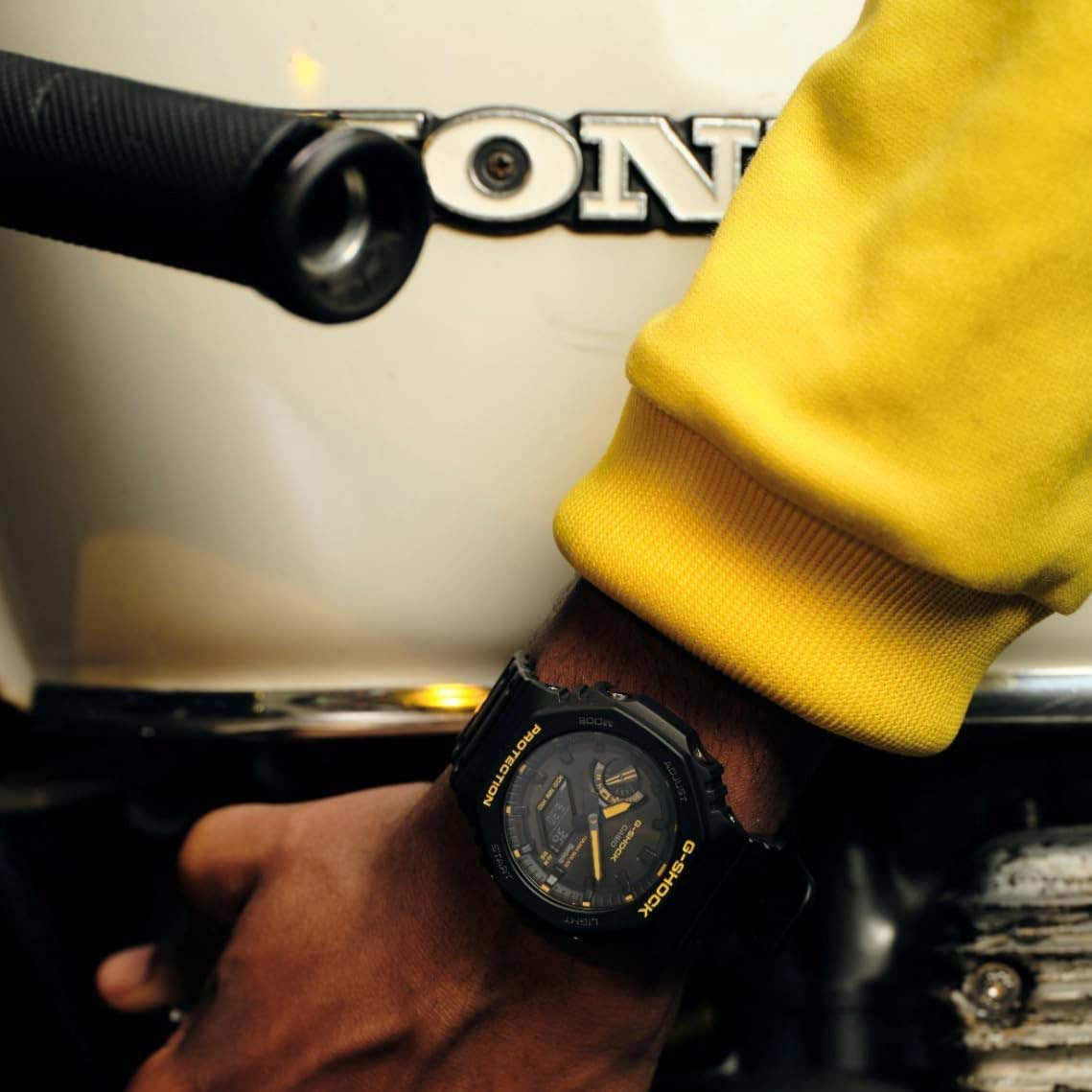 Японские наручные часы CASIO G-SHOCK GA-B2100CY-1A