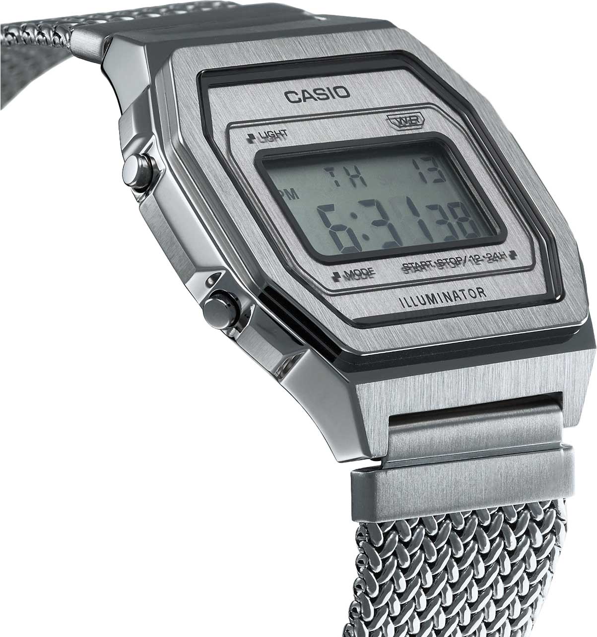 Японские наручные часы Casio Vintage A1000MA-7EF с хронографом