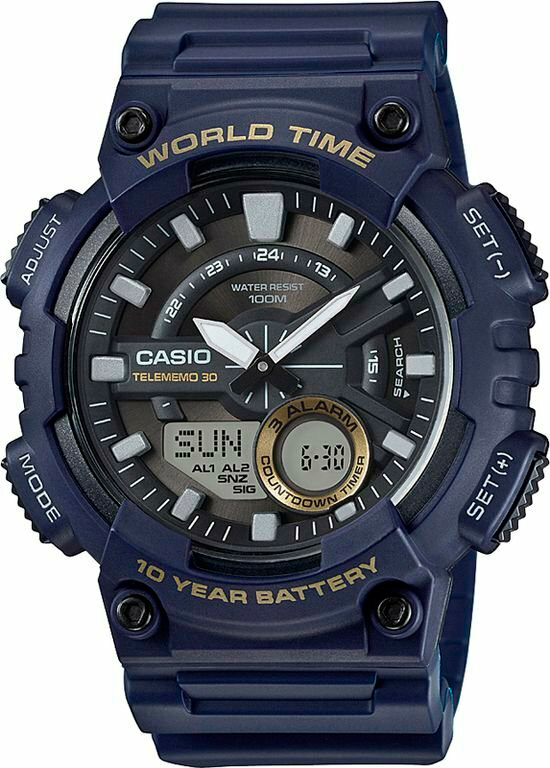 Японские наручные часы CASIO CASIO COLLECTION AEQ-110W-2A