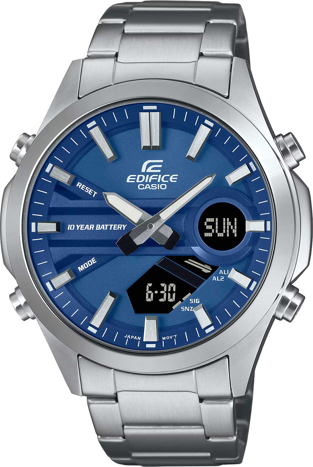 Японские наручные часы Casio Edifice EFV-C120D-2A с хронографом