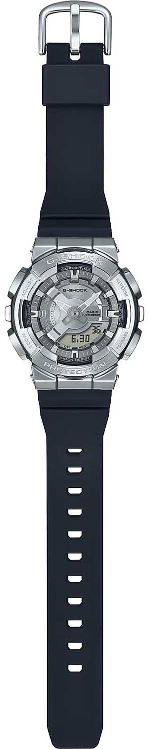 Японские наручные часы Casio G-SHOCK GM-S110-1A с хронографом