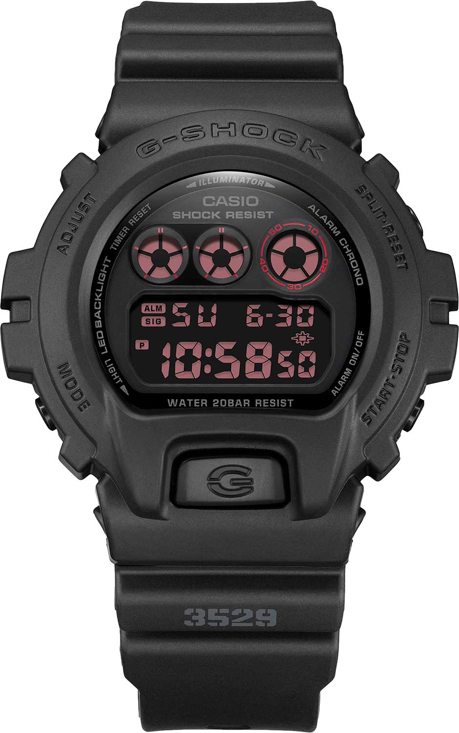 Японские наручные часы CASIO G-SHOCK DW-6900UMS-1