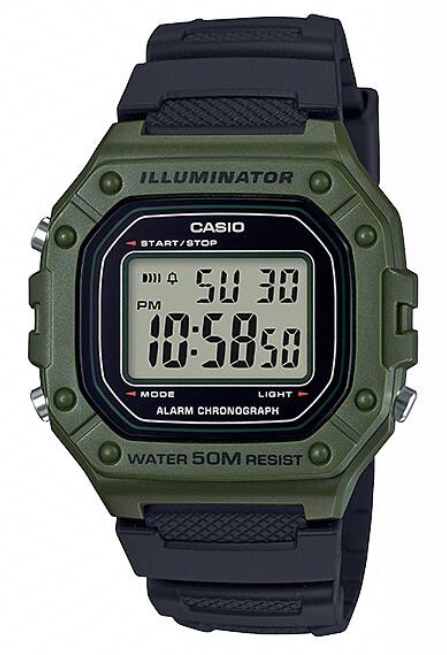 Японские наручные часы CASIO CASIO COLLECTION W-218H-3A